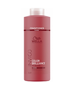 Wella INVIGO Color Brilliance - Бальзам-уход для защиты цвета окрашенных жестких волос 1000 мл
